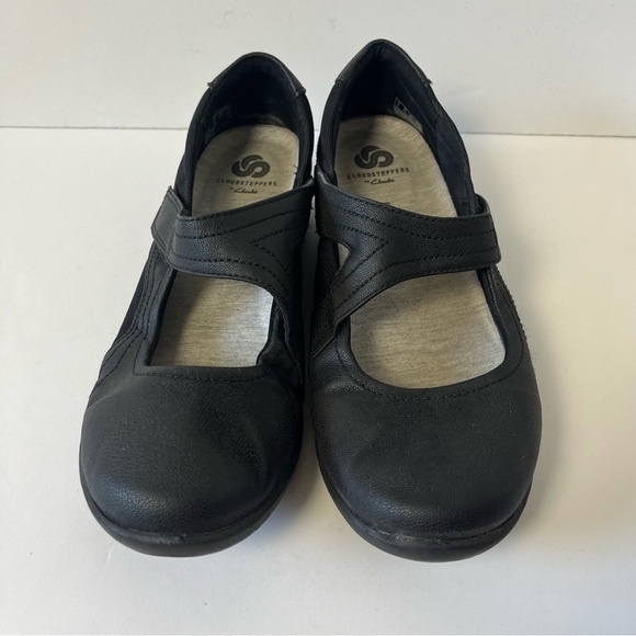 Cloudsteppers by Clark’s Lightweight Memory Foam Mary Jane Black Shoes 8.5 - Picture 2 of 9